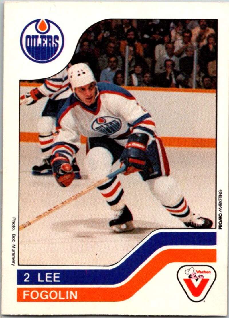 1983-84 Vachon Food Oilers #23 Lee Fogolin V51284 Image 1