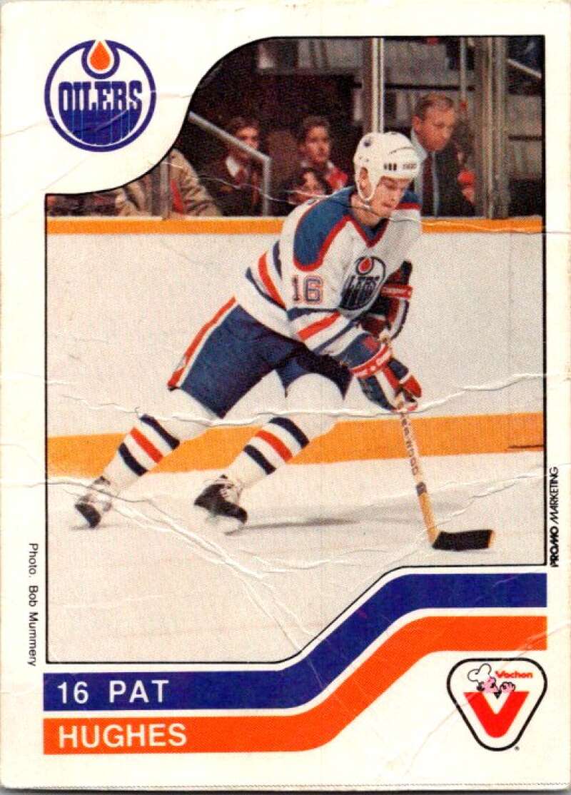 1983-84 Vachon Food Oilers #28 Pat Hughes V51290 Image 1