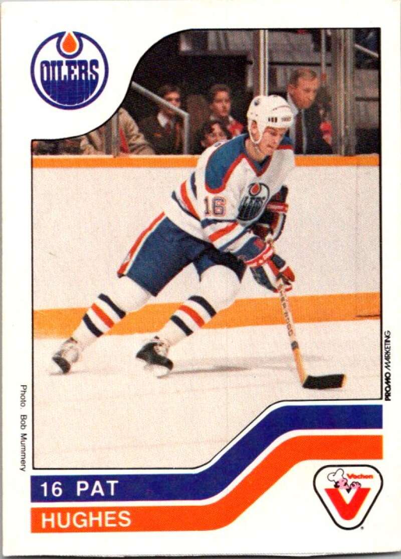 1983-84 Vachon Food Oilers #28 Pat Hughes V51291 Image 1