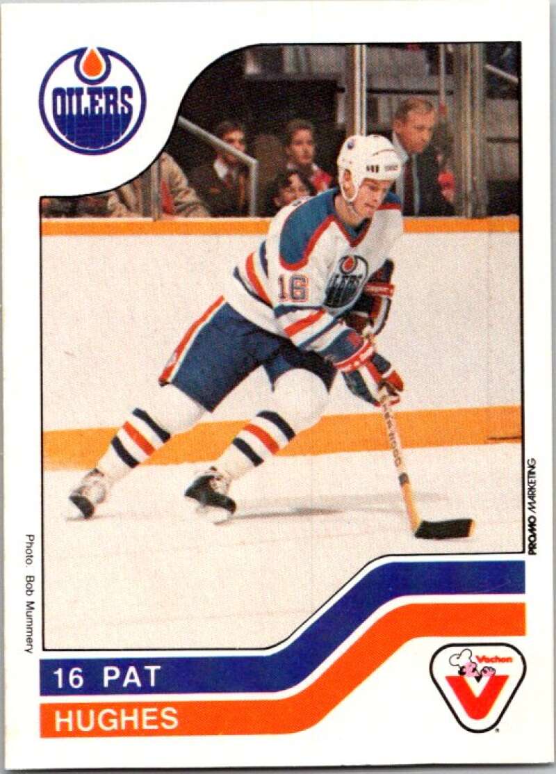 1983-84 Vachon Food Oilers #28 Pat Hughes V51292 Image 1
