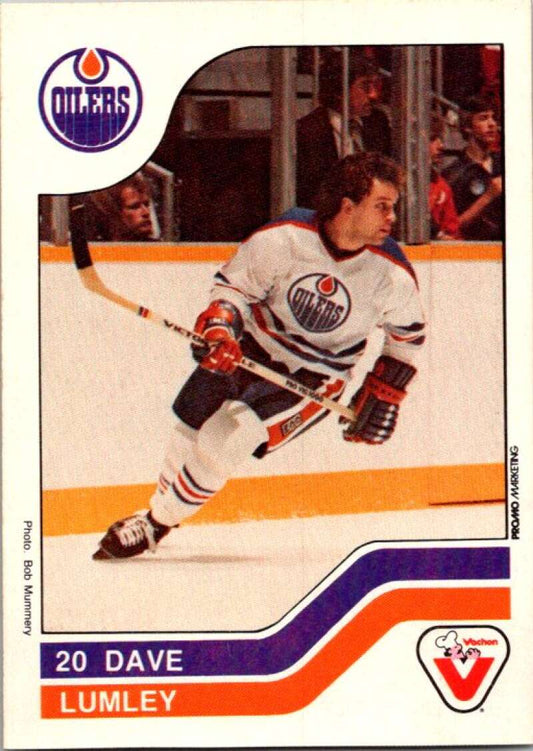 1983-84 Vachon Food Oilers #35 Dave Lumley  V51301 Image 1