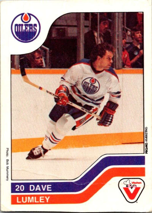 1983-84 Vachon Food Oilers #35 Dave Lumley  V51302 Image 1