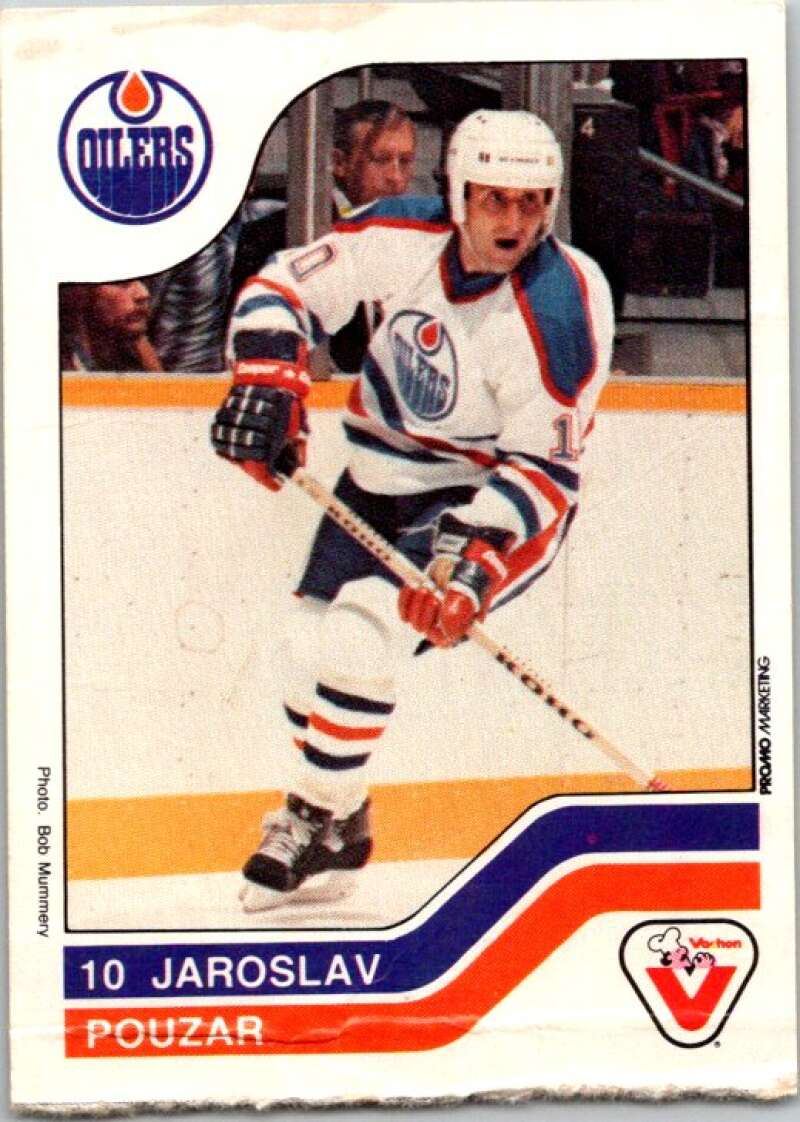 1983-84 Vachon Food Oilers #38 Jaroslav Pouzar V51305 Image 1