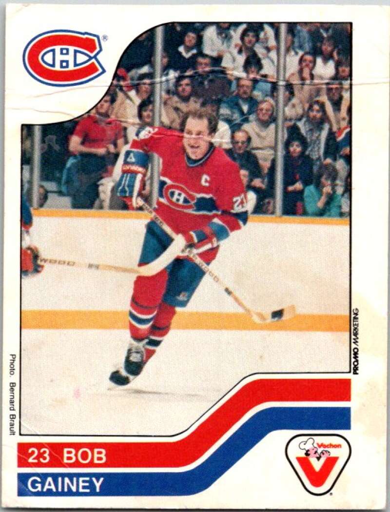 1983-84 Vachon Food Canadiens #44 Bob Gainey V51313 Image 1