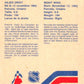 1983-84 Vachon Food Canadiens #46 Mark Hunter  V51315 Image 2
