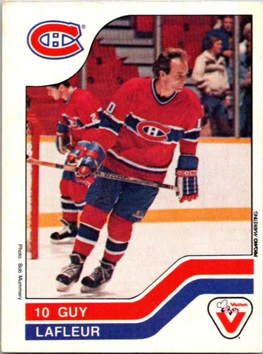 1983-84 Vachon Food Canadiens #47 Guy Lafleur  V51316 Image 1