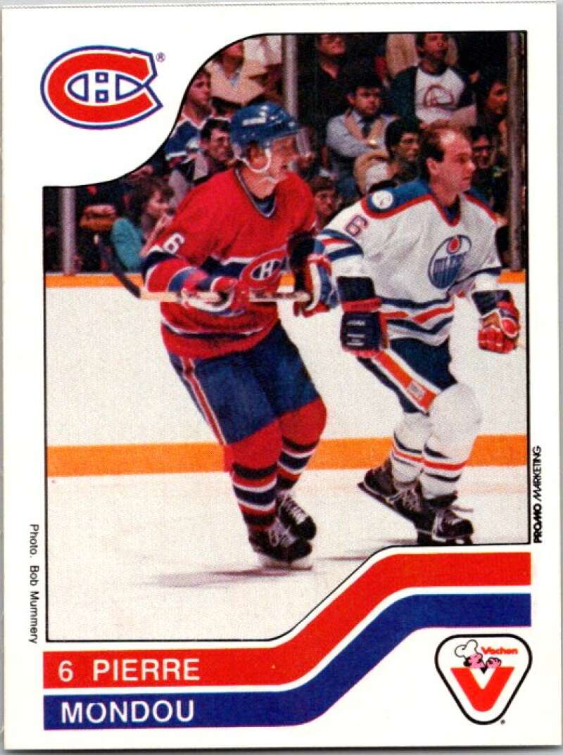 1983-84 Vachon Food Canadiens #49 Pierre Mondou  V51320 Image 1