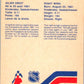 1983-84 Vachon Food Canadiens #52 Greg Paslawski  V51326 Image 2