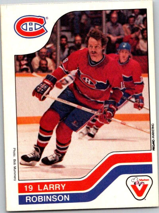 1983-84 Vachon Food Canadiens #53 Larry Robinson  V51327 Image 1