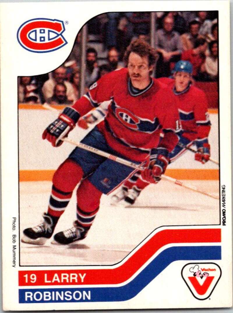 1983-84 Vachon Food Canadiens #53 Larry Robinson V51329 Image 1