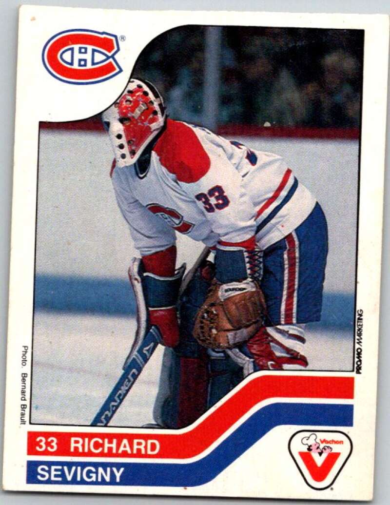 1983-84 Vachon Food Canadiens #54 Richard Sevigny V51331 Image 1