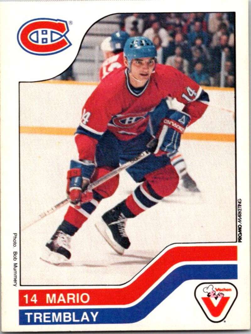 1983-84 Vachon Food Canadiens #57 Mario Tremblay V51335 Image 1