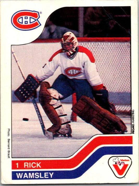 1983-84 Vachon Food Canadiens #59 Rick Wamsley  V51338 Image 1
