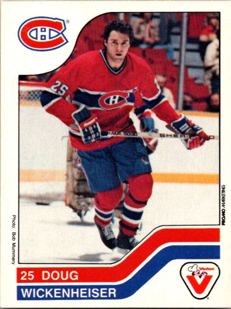 1983-84 Vachon Food Canadiens #60 Doug Wickenheiser V51339 Image 1