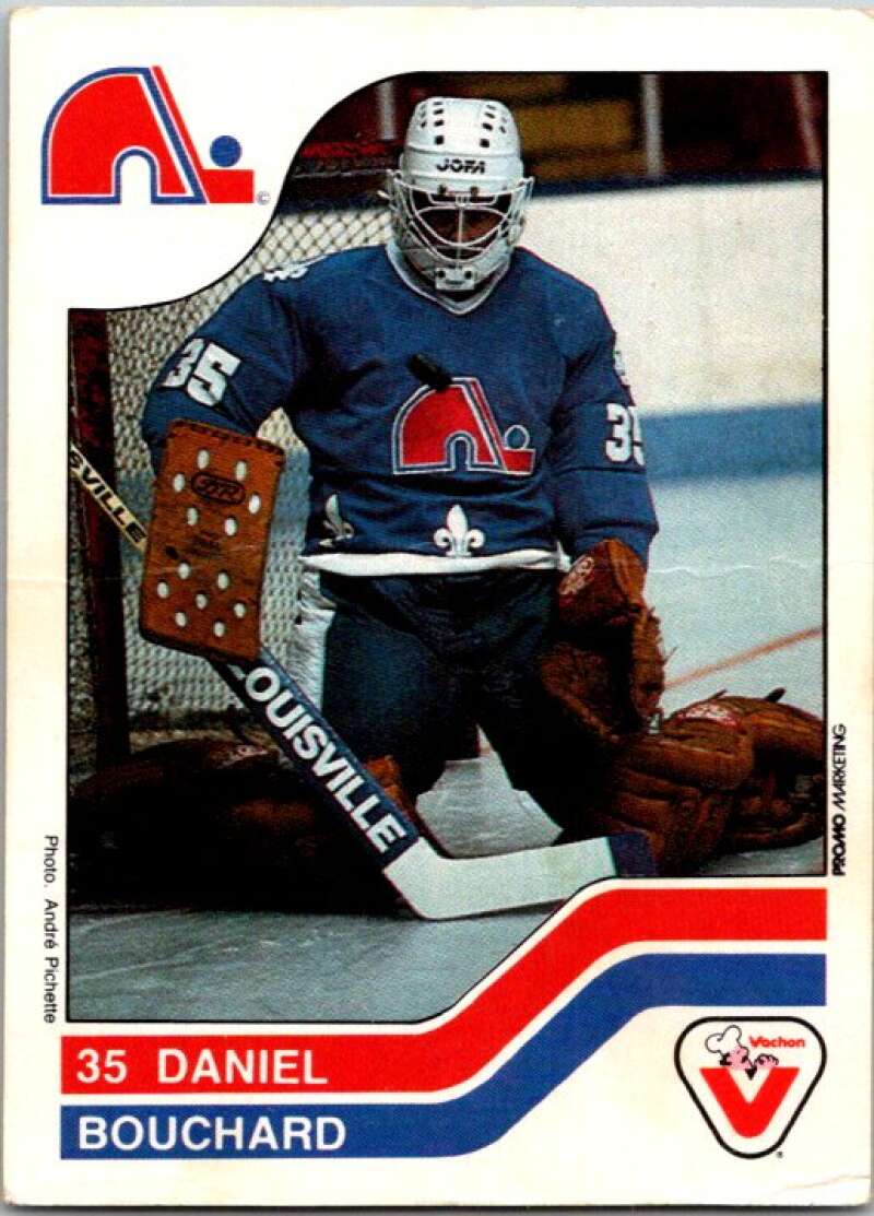 1983-84 Vachon Food Nordiques #62 Daniel Bouchard V51342 Image 1