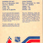 1983-84 Vachon Food Nordiques #62 Daniel Bouchard  V51342 Image 2