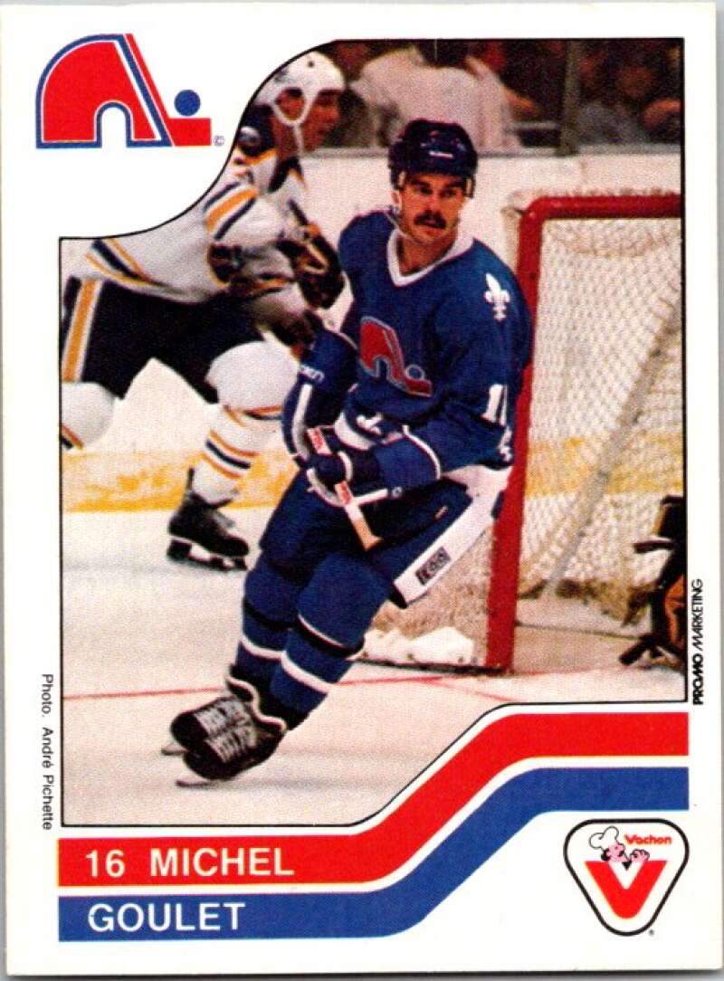 1983-84 Vachon Food Nordiques #65 Michel Goulet V51349 Image 1