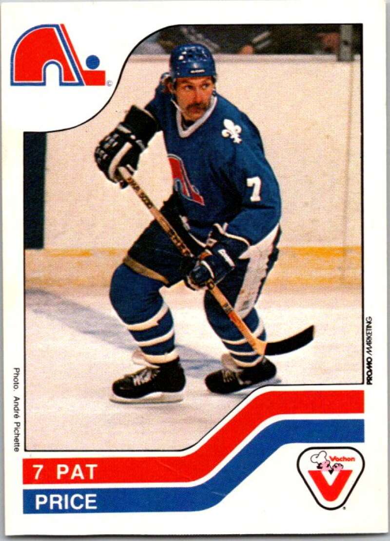 1983-84 Vachon Food Nordiques #71 Pat Price V51359 Image 1