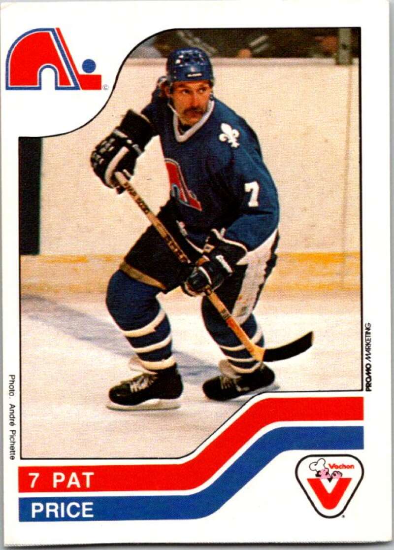 1983-84 Vachon Food Nordiques #71 Pat Price V51360 Image 1