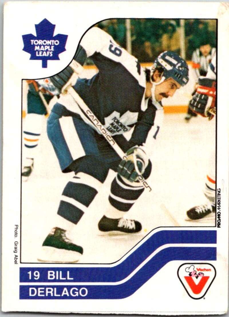 1983-84 Vachon Food Maple Leafs #84 Bill Derlago V51374 Image 1