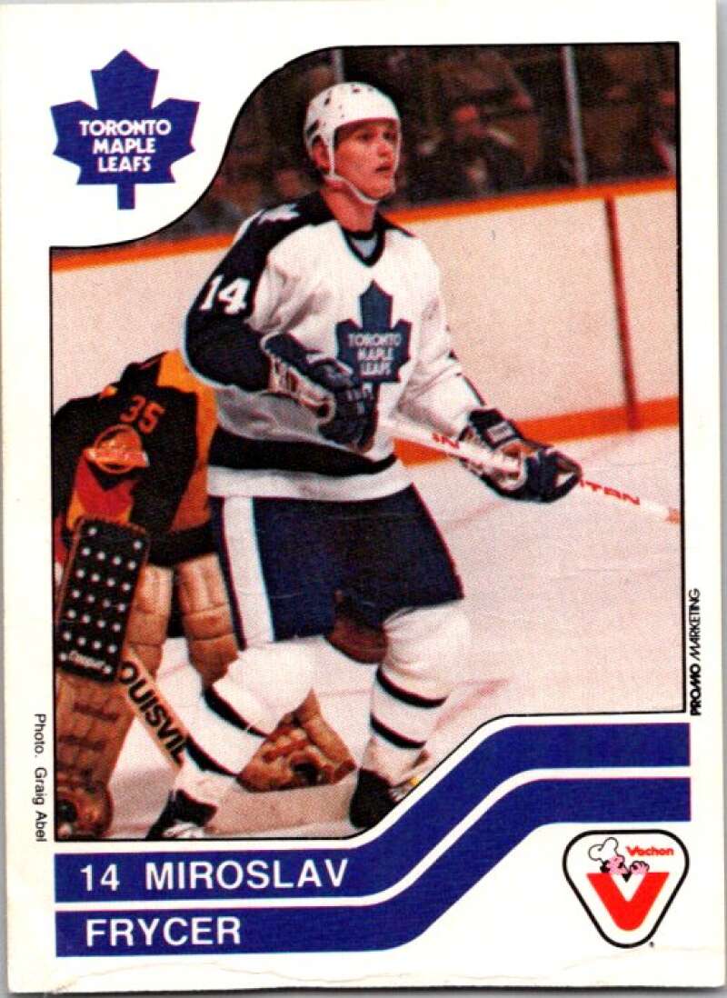 1983-84 Vachon Food Maple Leafs #86 Miroslav Frycer V51377 Image 1