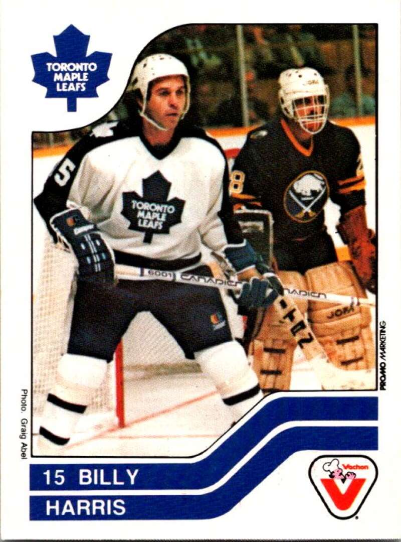 1983-84 Vachon Food Maple Leafs #89 Billy Harris V51380 Image 1