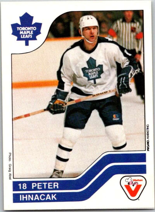 1983-84 Vachon Food Maple Leafs #90 Peter Ihnacak  V51381 Image 1