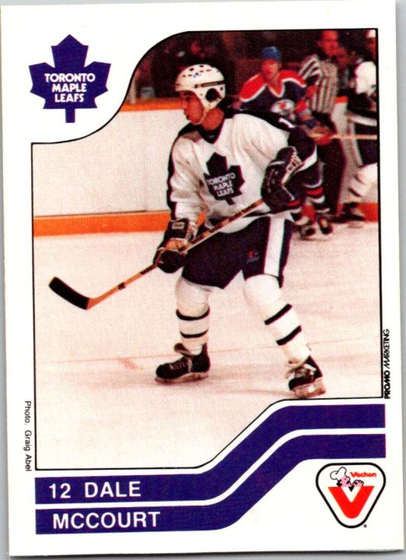 1983-84 Vachon Food Maple Leafs #93 Dale McCourt V51385 Image 1