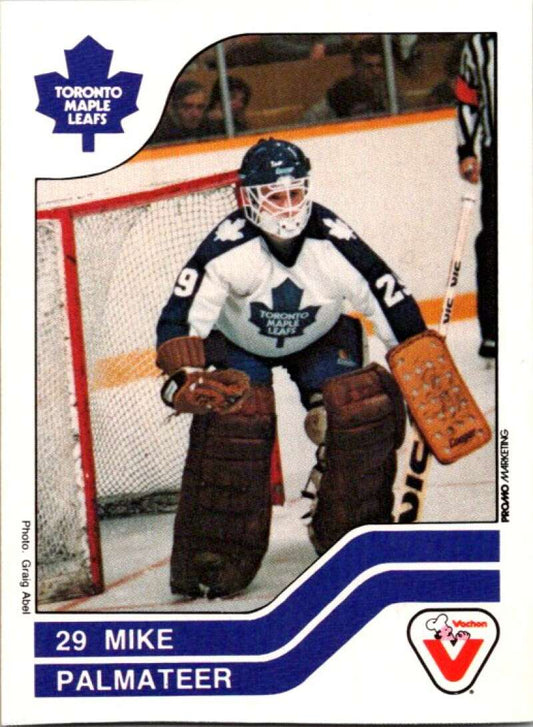 1983-84 Vachon Food Maple Leafs #95 Mike Palmateer  V51387 Image 1