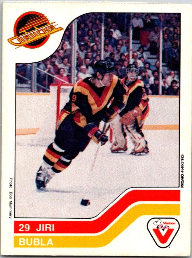1983-84 Vachon Food Canucks #102 jiri Bubla V51398 Image 1