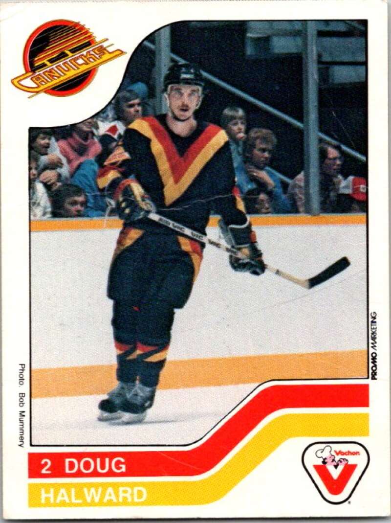 1983-84 Vachon Food Canucks #108 Doug Halward V51406 Image 1