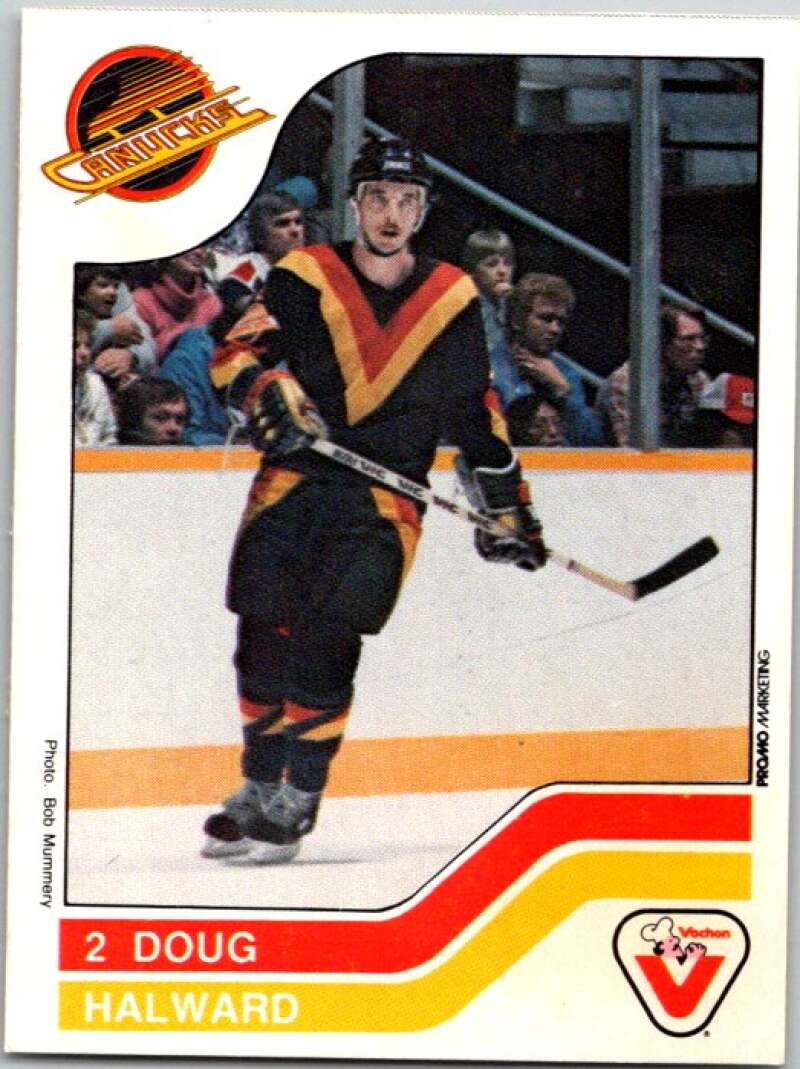 1983-84 Vachon Food Canucks #108 Doug Halward V51408 Image 1