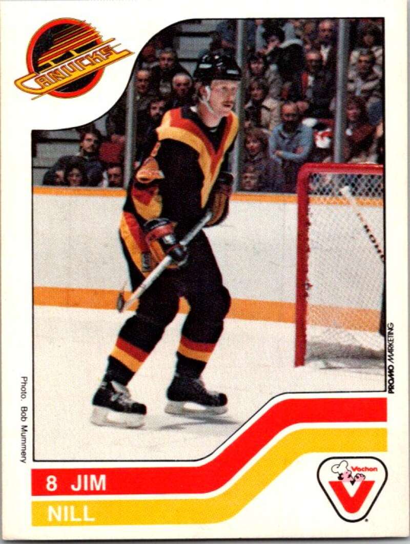 1983-84 Vachon Food Canucks #114 Jim Nill V51416 Image 1