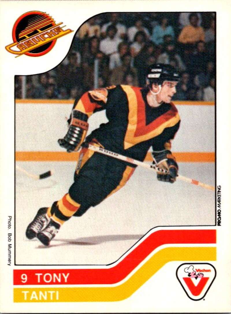 1983-84 Vachon Food Canucks #119 Tony Tanti V51424 Image 1