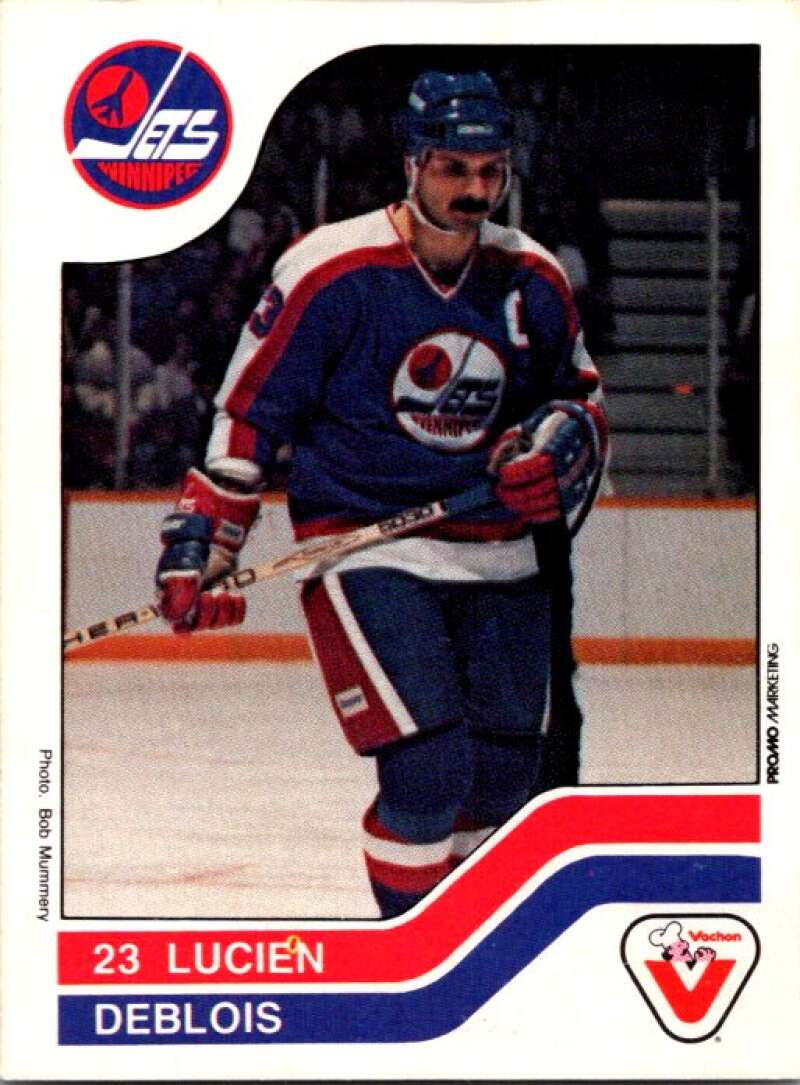 1983-84 Vachon Food Jets #125 Lucien Deblois V51431 Image 1