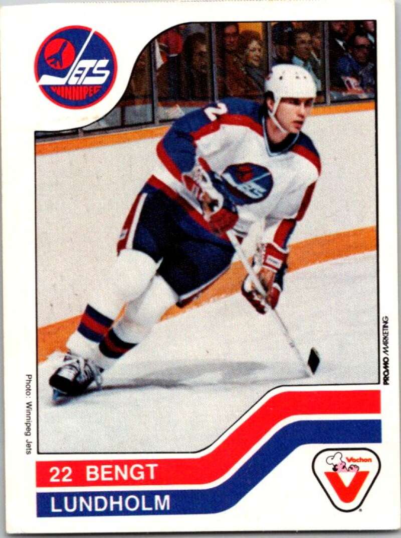 1983-84 Vachon Food Jets #130 Bengt Lundholm V51438 Image 1