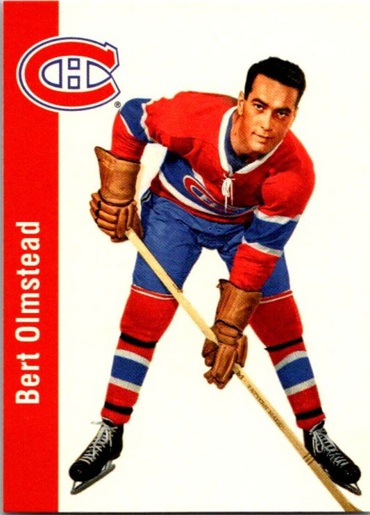 1994-95 Parkhurst Missing Link #71 Bert Olmstead  Montreal Canadiens  V51463 Image 1