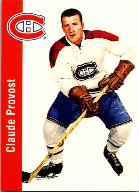 1994-95 Parkhurst Missing Link #73 Claude Provost  Montreal Canadiens  V51465 Image 1