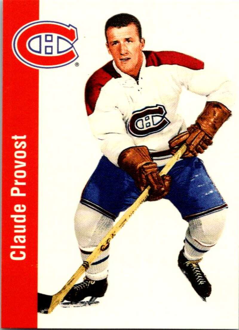 1994-95 Parkhurst Missing Link #73 Claude Provost Montreal Canadiens V51466 Image 1
