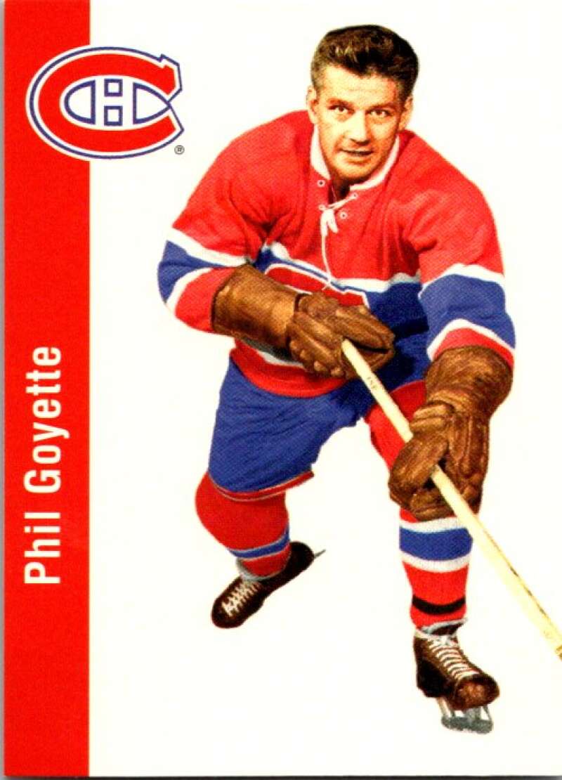1994-95 Parkhurst Missing Link #74 Phil Goyette Montreal Canadiens V51467 Image 1