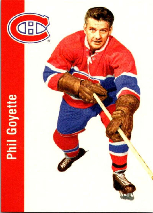 1994-95 Parkhurst Missing Link #74 Phil Goyette  Montreal Canadiens  V51467 Image 1