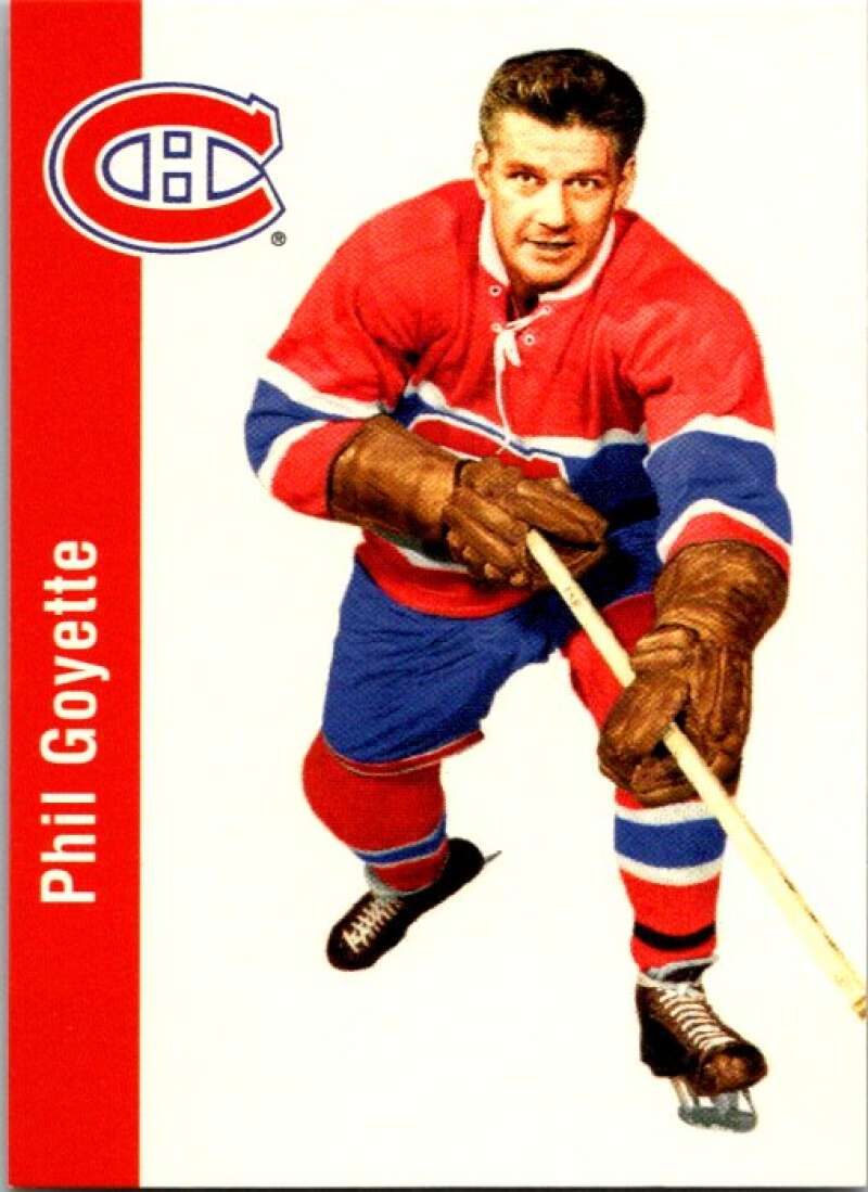1994-95 Parkhurst Missing Link #74 Phil Goyette Montreal Canadiens V51468 Image 1