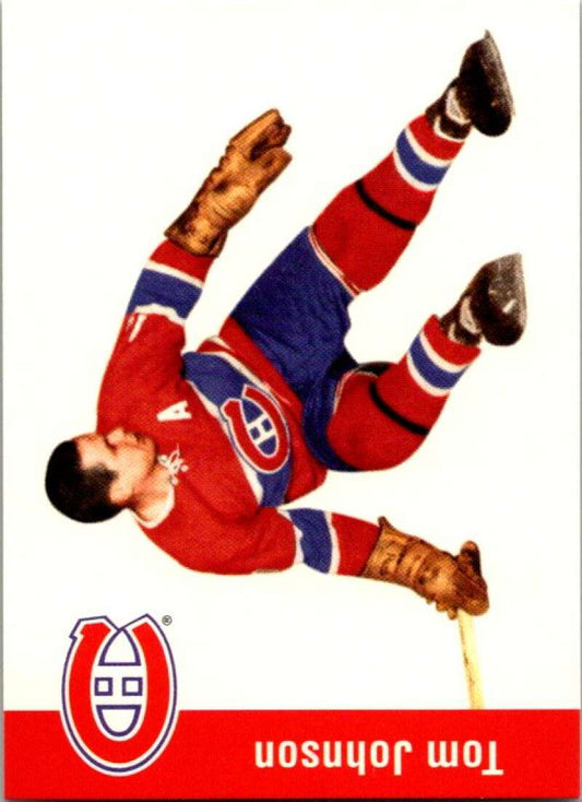 1994-95 Parkhurst Missing Link #79 Tom Johnson  Montreal Canadiens  V51473 Image 1