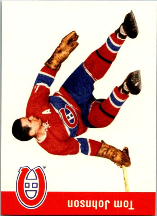 1994-95 Parkhurst Missing Link #79 Tom Johnson  Montreal Canadiens  V51474 Image 1