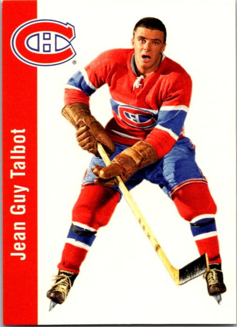 1994-95 Parkhurst Missing Link #80 Jean Guy Talbot Montreal Canadiens V51475 Image 1