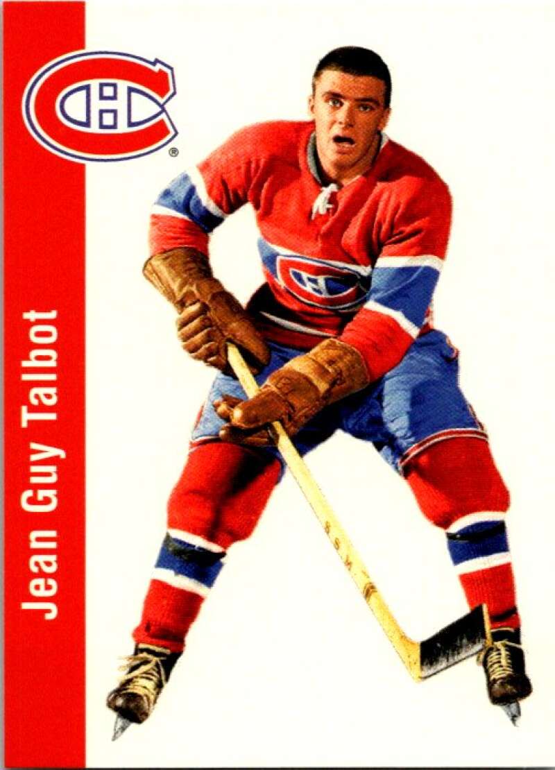 1994-95 Parkhurst Missing Link #80 Jean Guy Talbot Montreal Canadiens V51476 Image 1