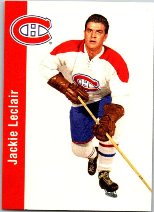 1994-95 Parkhurst Missing Link #83 Jackie Leclair  Montreal Canadiens  V51481 Image 1