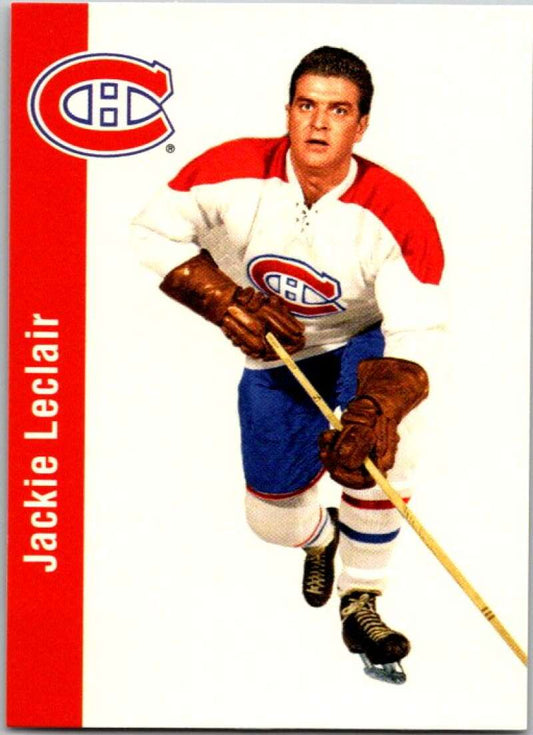 1994-95 Parkhurst Missing Link #83 Jackie Leclair  Montreal Canadiens  V51482 Image 1