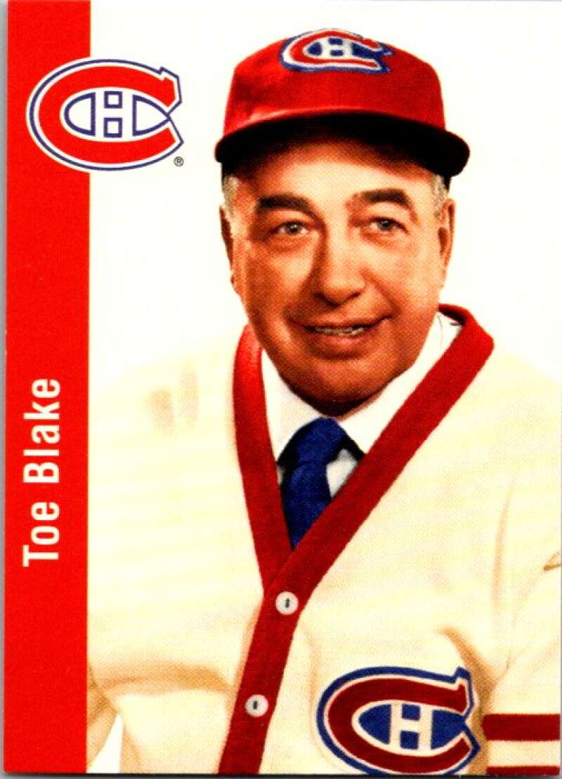 1994-95 Parkhurst Missing Link #84 Toe Blake CO Montreal Canadiens V51483 Image 1