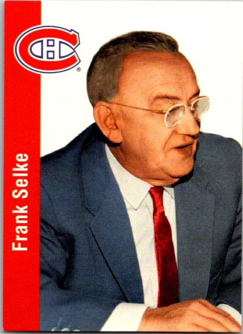1994-95 Parkhurst Missing Link #85 Frank Selke Montreal Canadiens V51485 Image 1